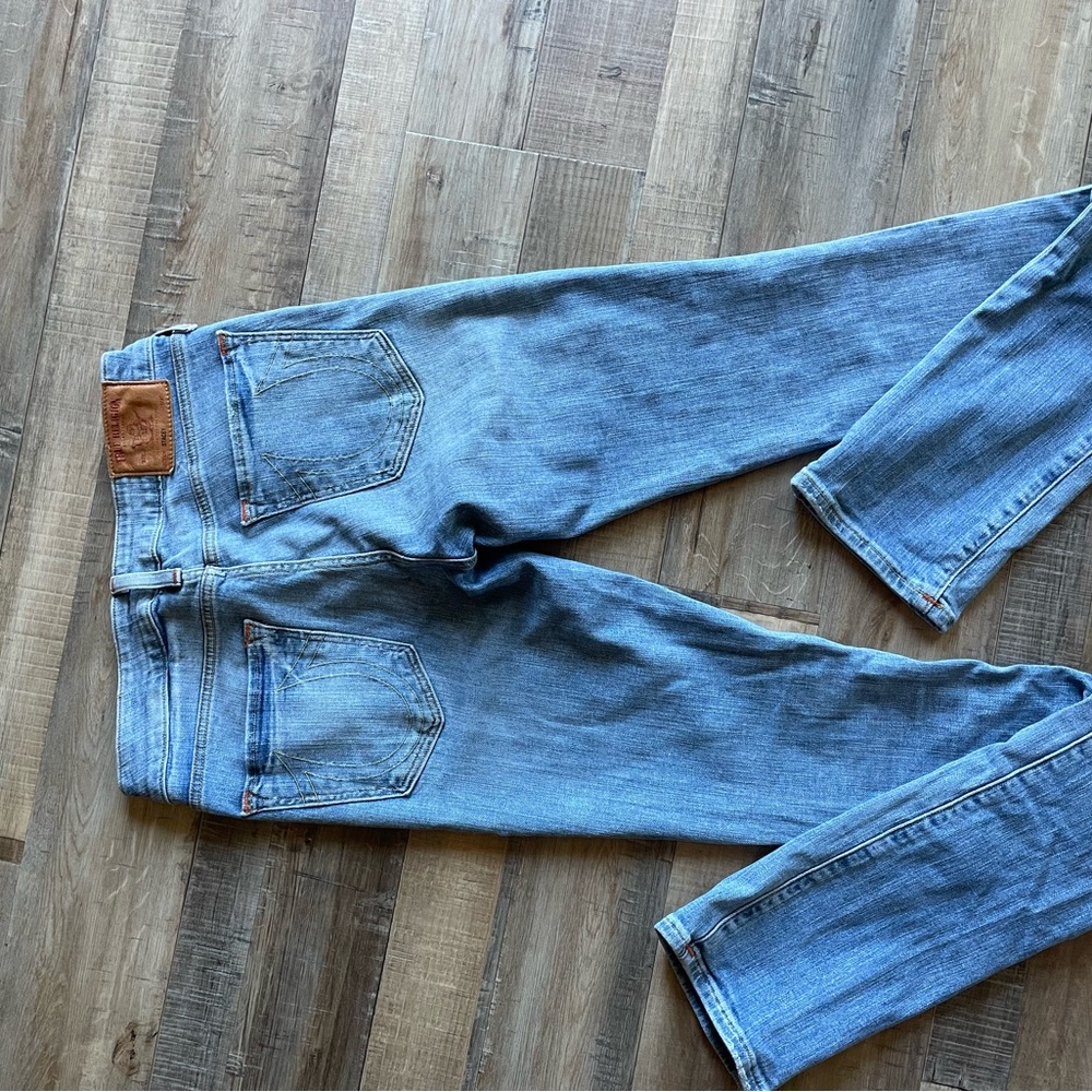True Religion Light Blue Relaxed Jeans